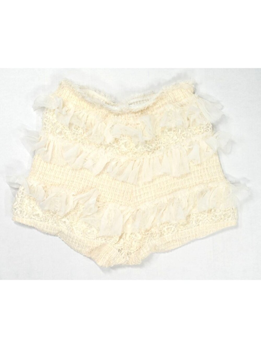 Mirror Palais Ruffle Bloomer in Shell - Picture 2 of 3
